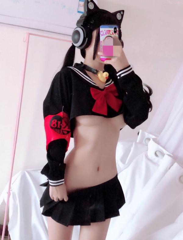 桜井宁宁 樱井宁宁  桜井宁宁-022-半乳制服概念第5张图片