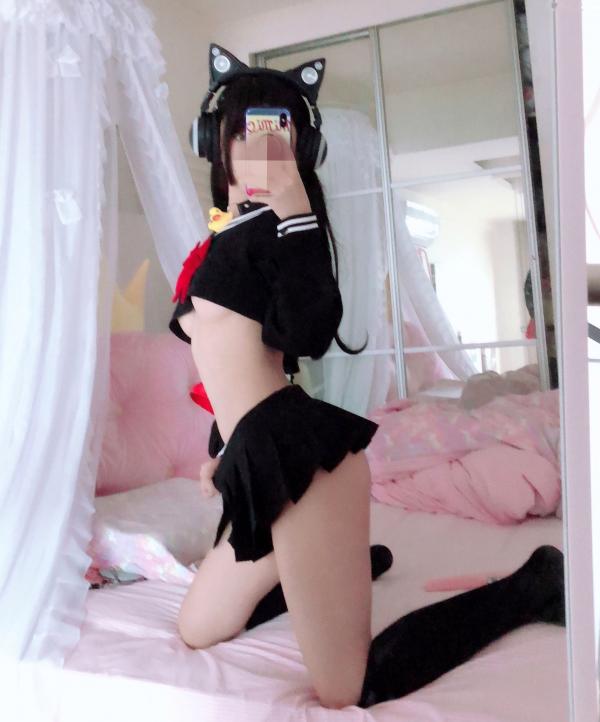 桜井宁宁 樱井宁宁  桜井宁宁-022-半乳制服概念第6张图片