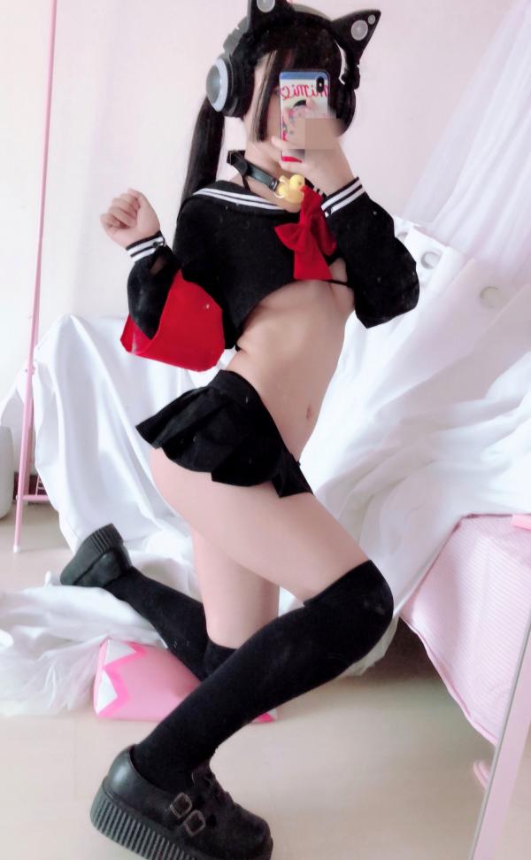 桜井宁宁 樱井宁宁  桜井宁宁-022-半乳制服概念第18张图片