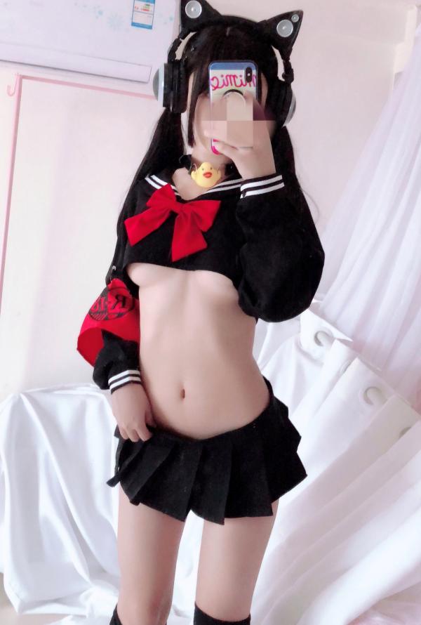 桜井宁宁 樱井宁宁  桜井宁宁-022-半乳制服概念第27张图片