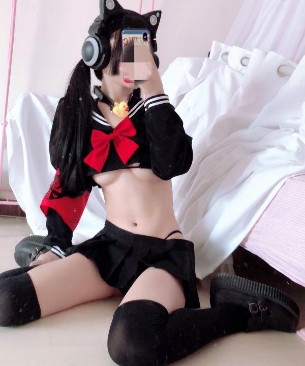 桜井宁宁 樱井宁宁  桜井宁宁-022-半乳制服概念第32张图片