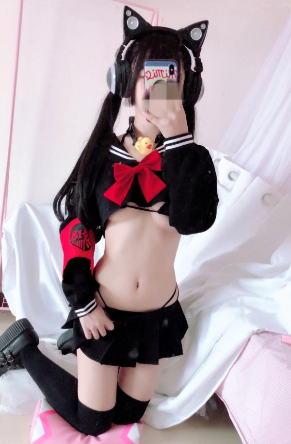 桜井宁宁 樱井宁宁  桜井宁宁-022-半乳制服概念第35张图片