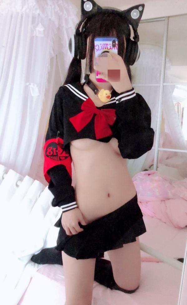 桜井宁宁 樱井宁宁  桜井宁宁-022-半乳制服概念第37张图片