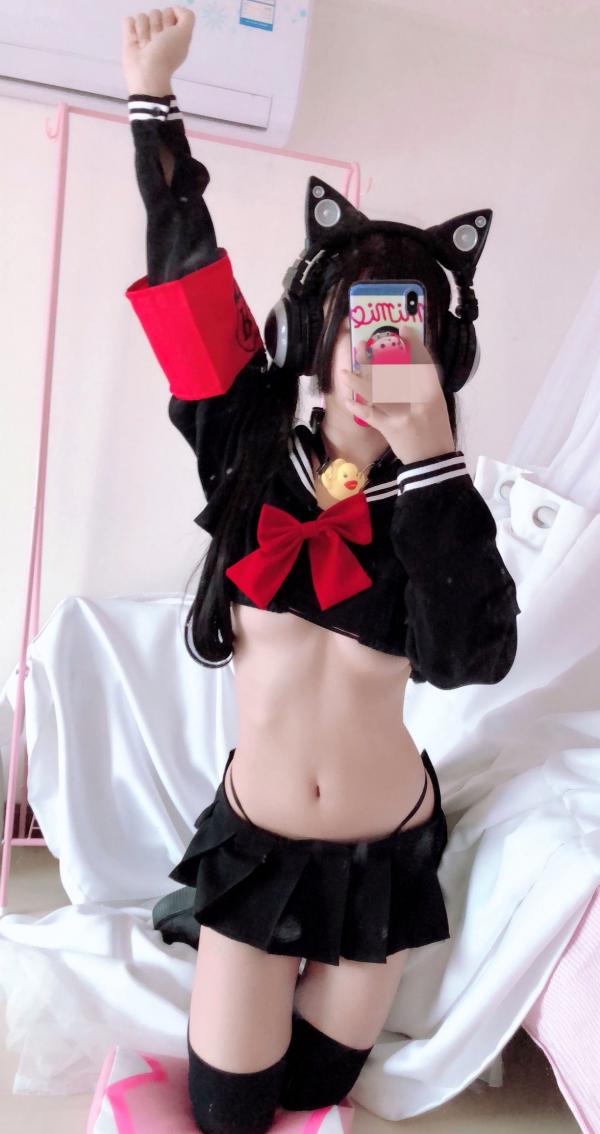桜井宁宁 樱井宁宁  桜井宁宁-022-半乳制服概念第41张图片