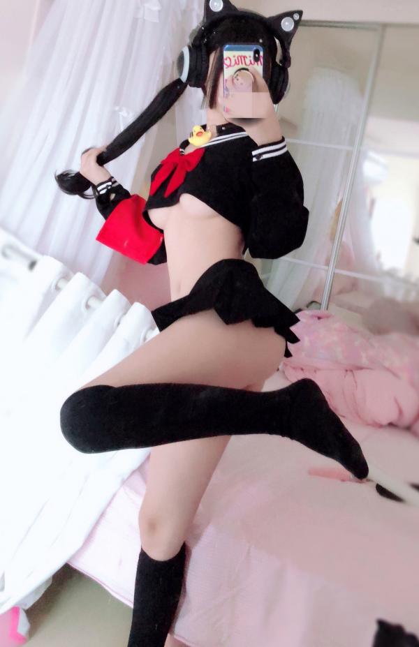 桜井宁宁 樱井宁宁  桜井宁宁-022-半乳制服概念第45张图片