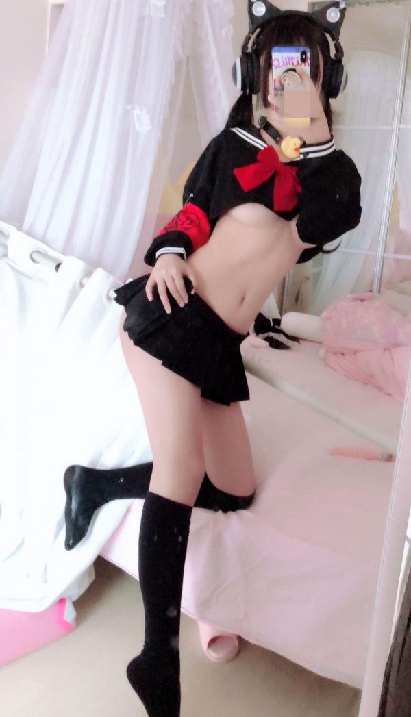 桜井宁宁 樱井宁宁  桜井宁宁-022-半乳制服概念第49张图片