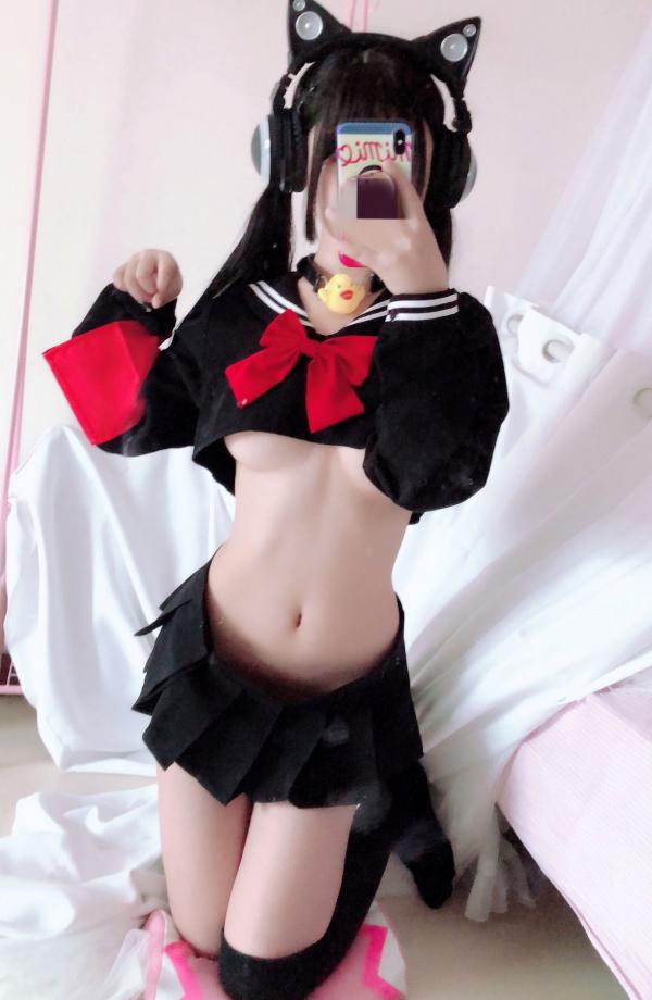 桜井宁宁 樱井宁宁  桜井宁宁-022-半乳制服概念第59张图片