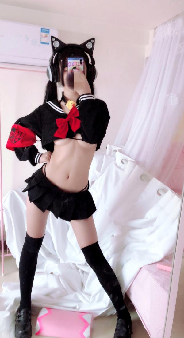 桜井宁宁 樱井宁宁  桜井宁宁-022-半乳制服概念第62张图片