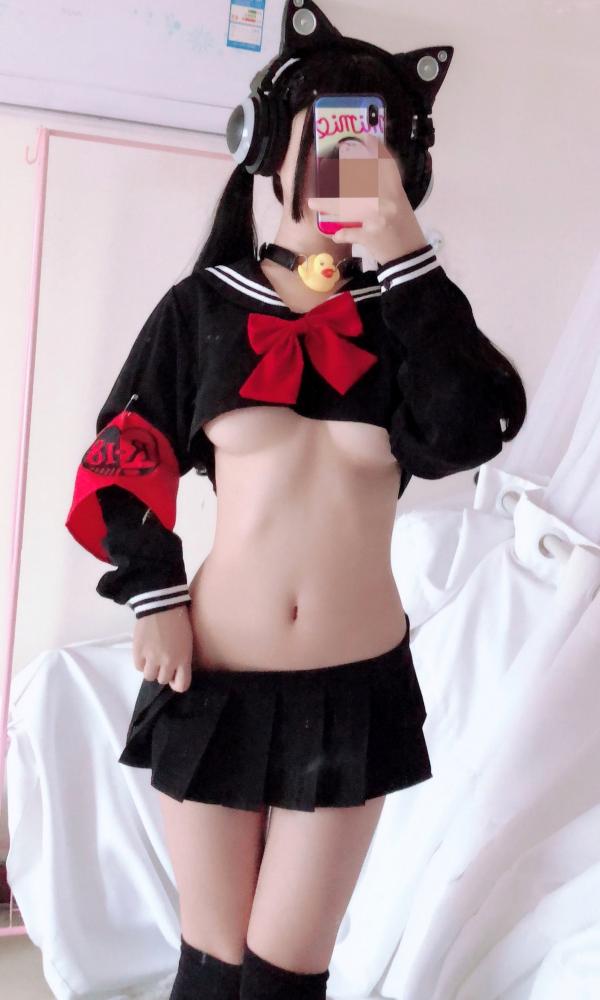 桜井宁宁 樱井宁宁  桜井宁宁-022-半乳制服概念第64张图片
