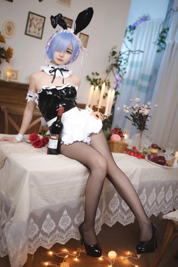桜井宁宁 樱井宁宁  桜井宁宁-020-蕾姆兔女郎第9张图片