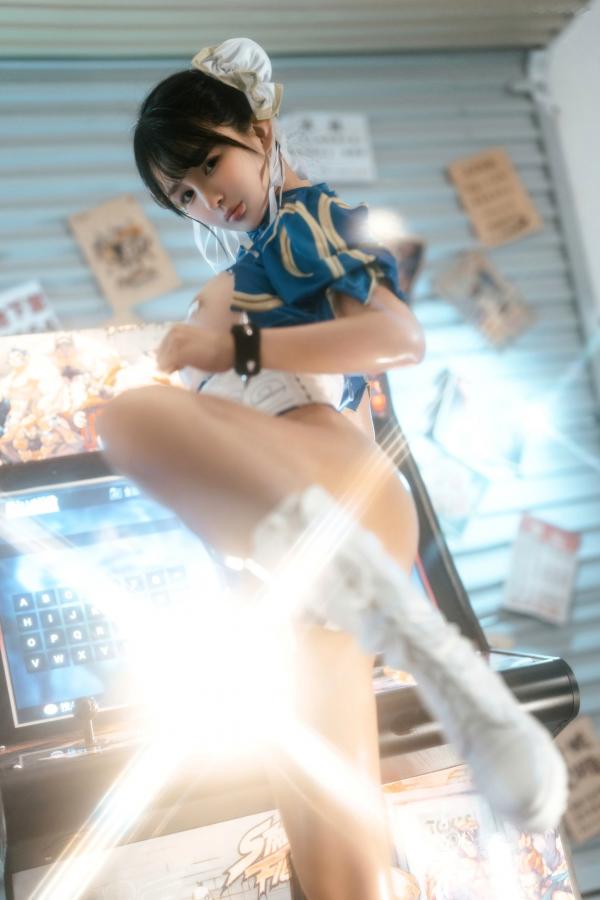桜井宁宁 樱井宁宁  桜井宁宁-电玩春丽Cosplay，极品女神还原经典，极致身材尽显诱惑魅力第29张图片