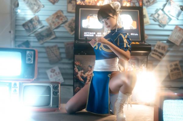 桜井宁宁 樱井宁宁  桜井宁宁-电玩春丽Cosplay，极品女神还原经典，极致身材尽显诱惑魅力第59张图片