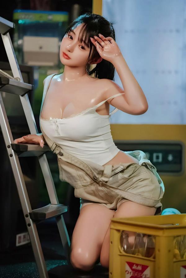 桜井宁宁 樱井宁宁  桜井宁宁 - 失眠冲剂，极致湿身诱惑，白色背心与牛仔装下的性感私房写真第24张图片