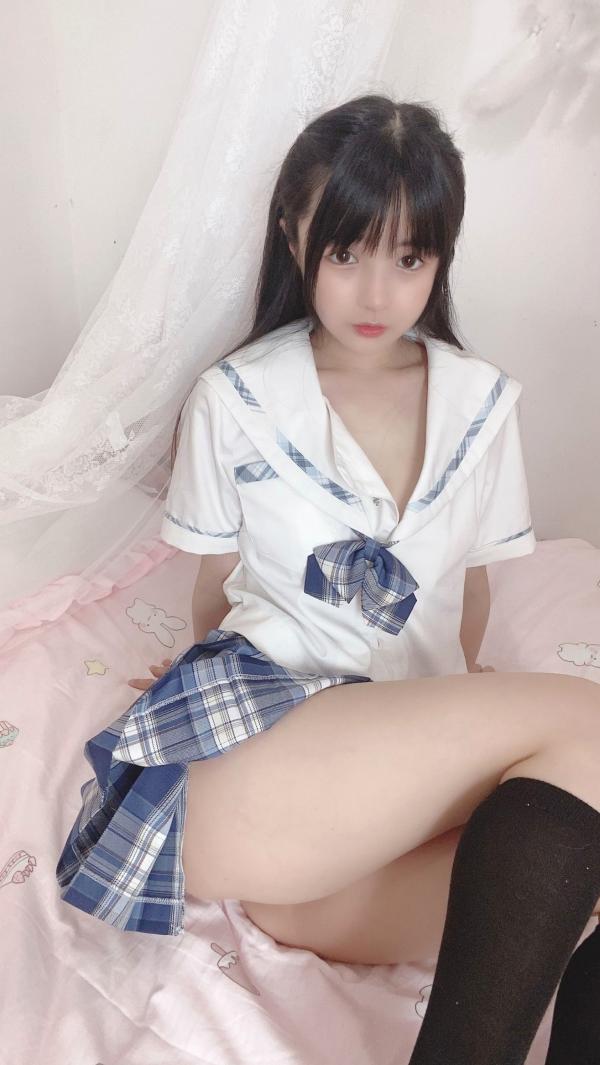 桜井宁宁 樱井宁宁  桜井宁宁-012-JK的日常，纯欲系居家私房美照，清纯制服诱惑系列第6张图片