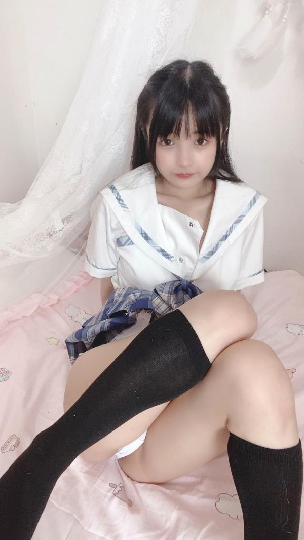 桜井宁宁 樱井宁宁  桜井宁宁-012-JK的日常，纯欲系居家私房美照，清纯制服诱惑系列第7张图片