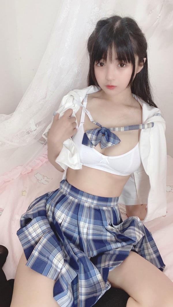 桜井宁宁 樱井宁宁  桜井宁宁-012-JK的日常，纯欲系居家私房美照，清纯制服诱惑系列第9张图片