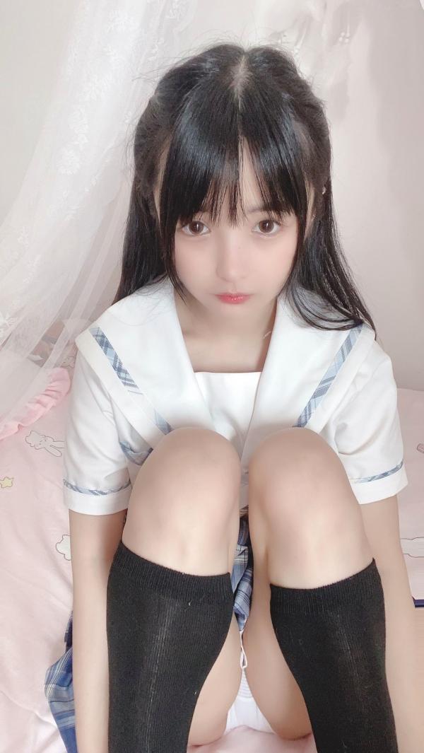 桜井宁宁 樱井宁宁  桜井宁宁-012-JK的日常，纯欲系居家私房美照，清纯制服诱惑系列第12张图片